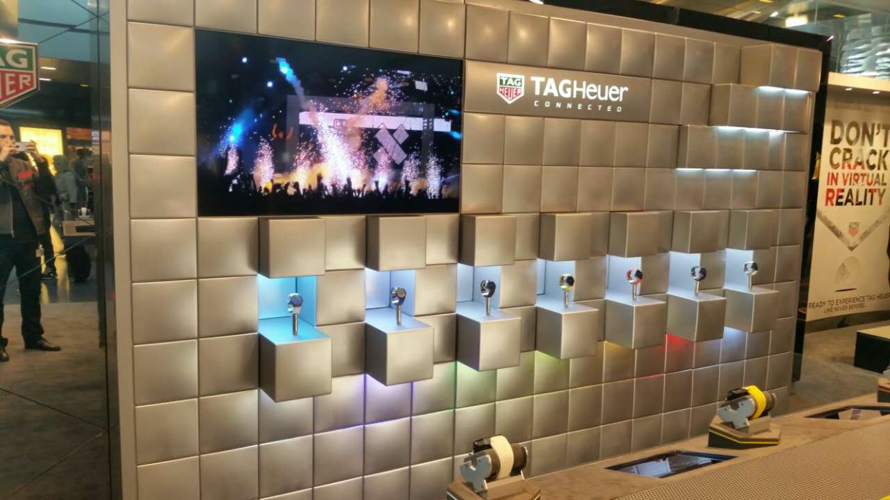 英士達機電為TAG Heure's產(chǎn)品展示臺提供解決方案